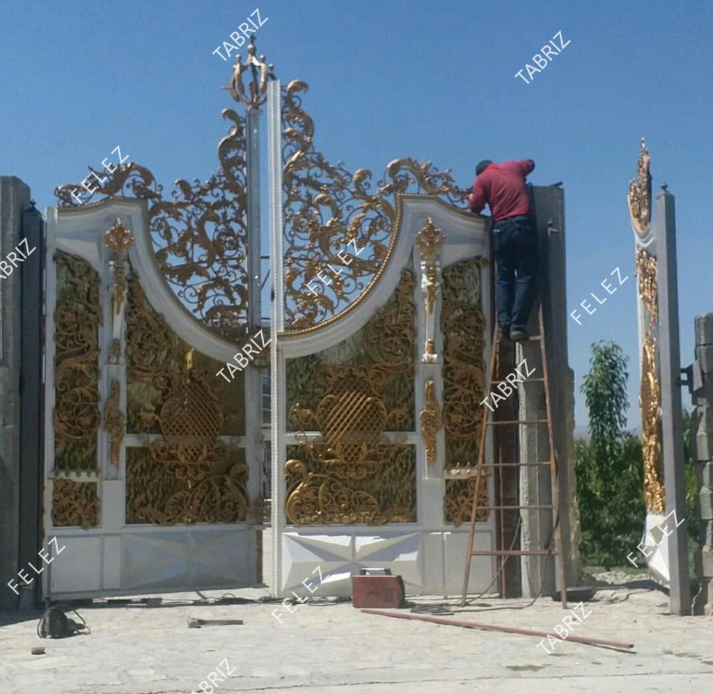 درب-فلزی-فرفوژه-تبریز-فلز